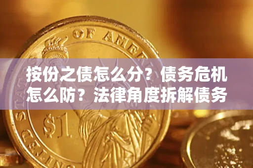 济南按份之债怎么分？债务危机怎么防？法律角度拆解债务分配与风险自保指南