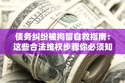 济南债务纠纷被拘留自救指南：这些合法维权步骤你必须知道！