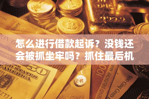 济南怎么进行借款起诉？没钱还会被抓坐牢吗？抓住最后机会！