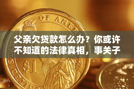 济南父亲欠贷款怎么办？你或许不知道的法律真相，事关子女未来