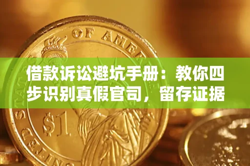 济南借款诉讼避坑手册：教你四步识别真假官司，留存证据不踩雷