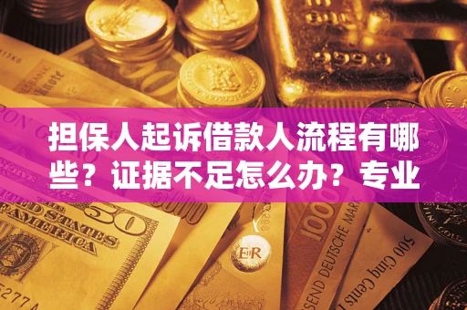 济南担保人起诉借款人流程有哪些？证据不足怎么办？专业律师解答